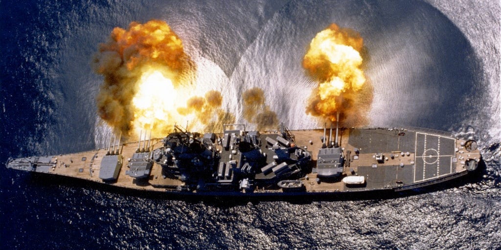 Trump Considering Bringing Back US Navy Battleships