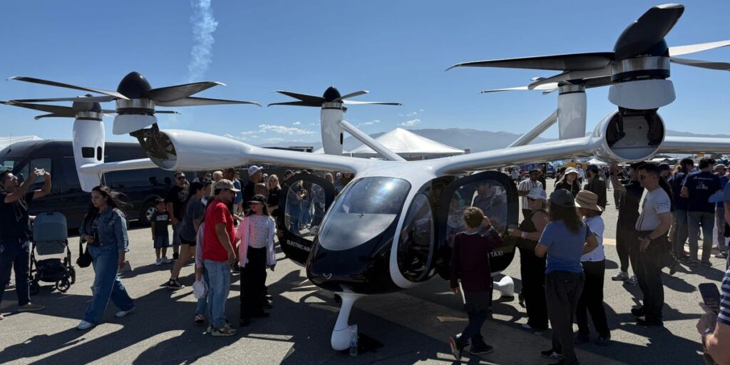 Flying Taxis Take Flight in First Public Demo in US