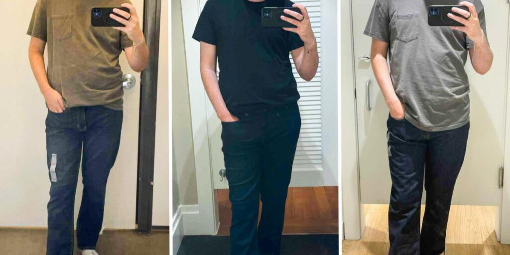 I Tried on Men's Jeans From Gap, Old Navy, and Banana Republic: REVIEW