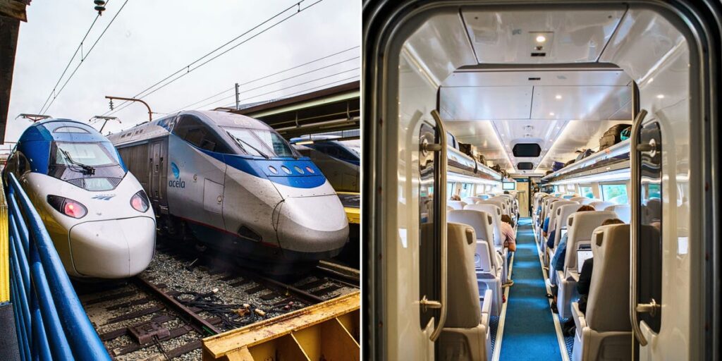 How Business Class on Amtrak's NextGen Acela Compares to the Old Train