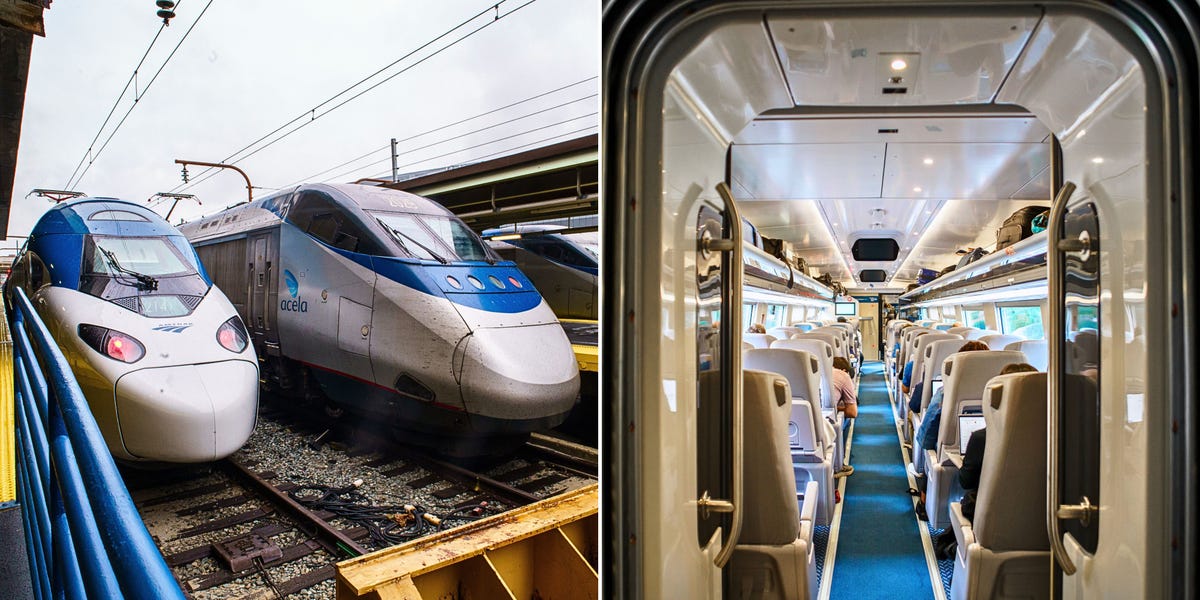 How Business Class on Amtrak's NextGen Acela Compares to the Old Train
