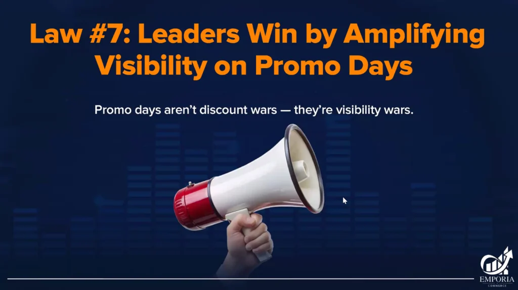 Seventh law of the e-commerce leadership