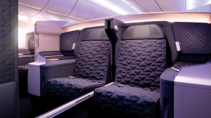 A refined and artisanal aesthetic, including intricate seat stitching, is the common thread enhancing Riyadh Air’s new business class.