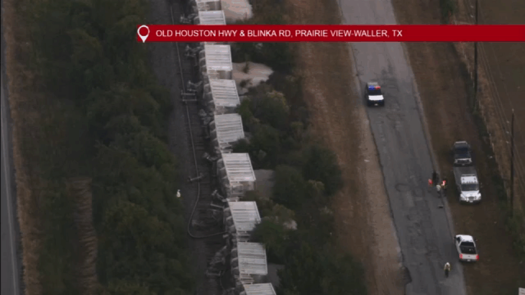Waller County train derailment: 17 boxcars overturned in train derailment along Business 290, sheriff's office says