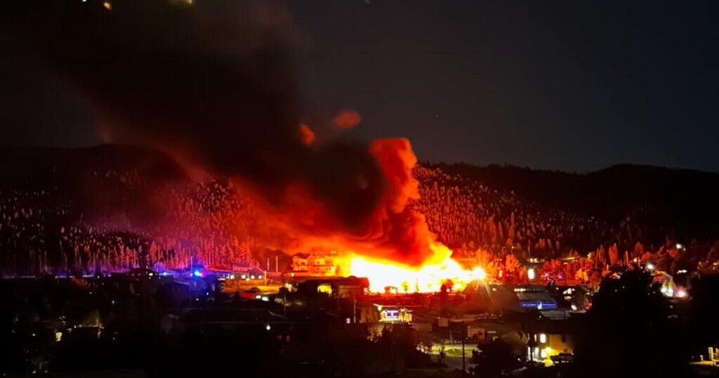 After fire in Colorado town of Nederland destroys numerous businesses, residents vow "our community will rebuild"