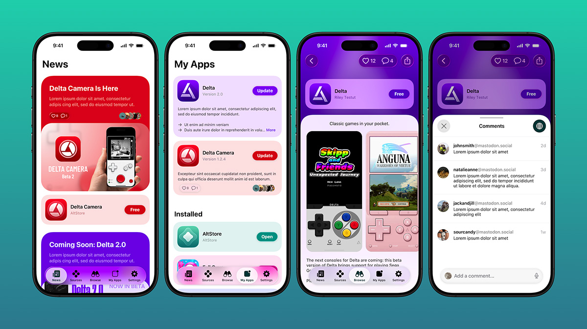 An update to AltStore PAL with native Fediverse integration is coming soon.