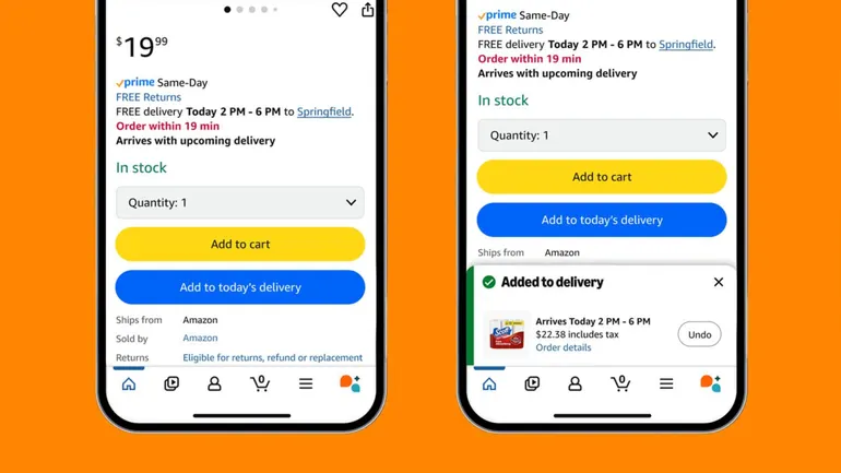 Amazon debuts single-tap ‘Add to Delivery’ function