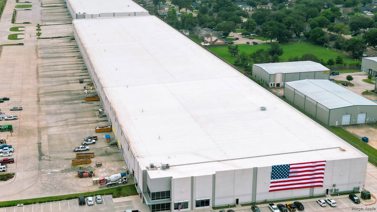 Apple begins shipping AI servers from Houston factory, which will continue to expand (PHOTOS)