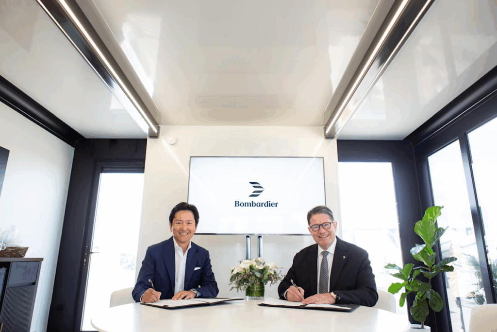 Bombardier Celebrates Two-Aircraft Order from Sojitz Corporation, Strengthening Trans-Pacific Business Aviation in Asia