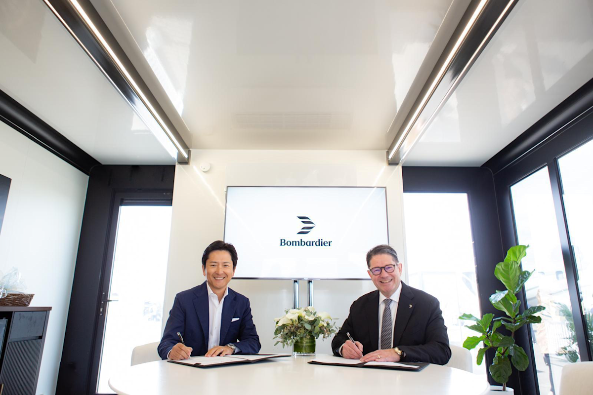 Bombardier Celebrates Two-Aircraft Order from Sojitz Corporation, Strengthening Trans-Pacific Business Aviation in Asia