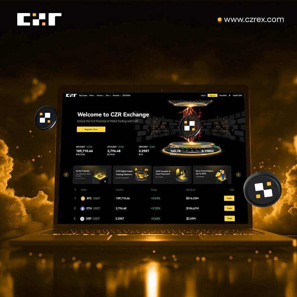 CZR Exchange Officially Listed on CoinMarketCap, Marking a