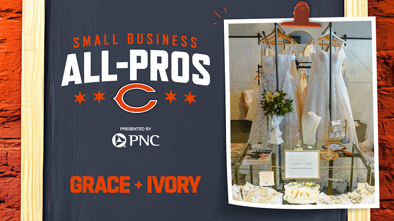 Chicago Bears announce Grace + Ivory as second 2025 Small Business All-Pros Winner, presented by PNC