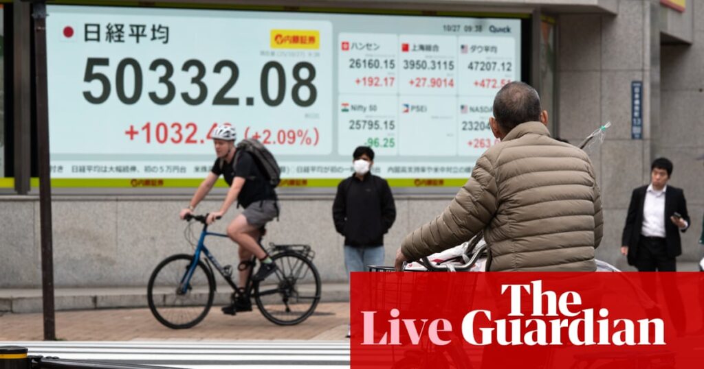 Global stocks rally on US-China trade optimism; Greencore-Bakkavor food giant deal faces UK competition concerns – business live | Business