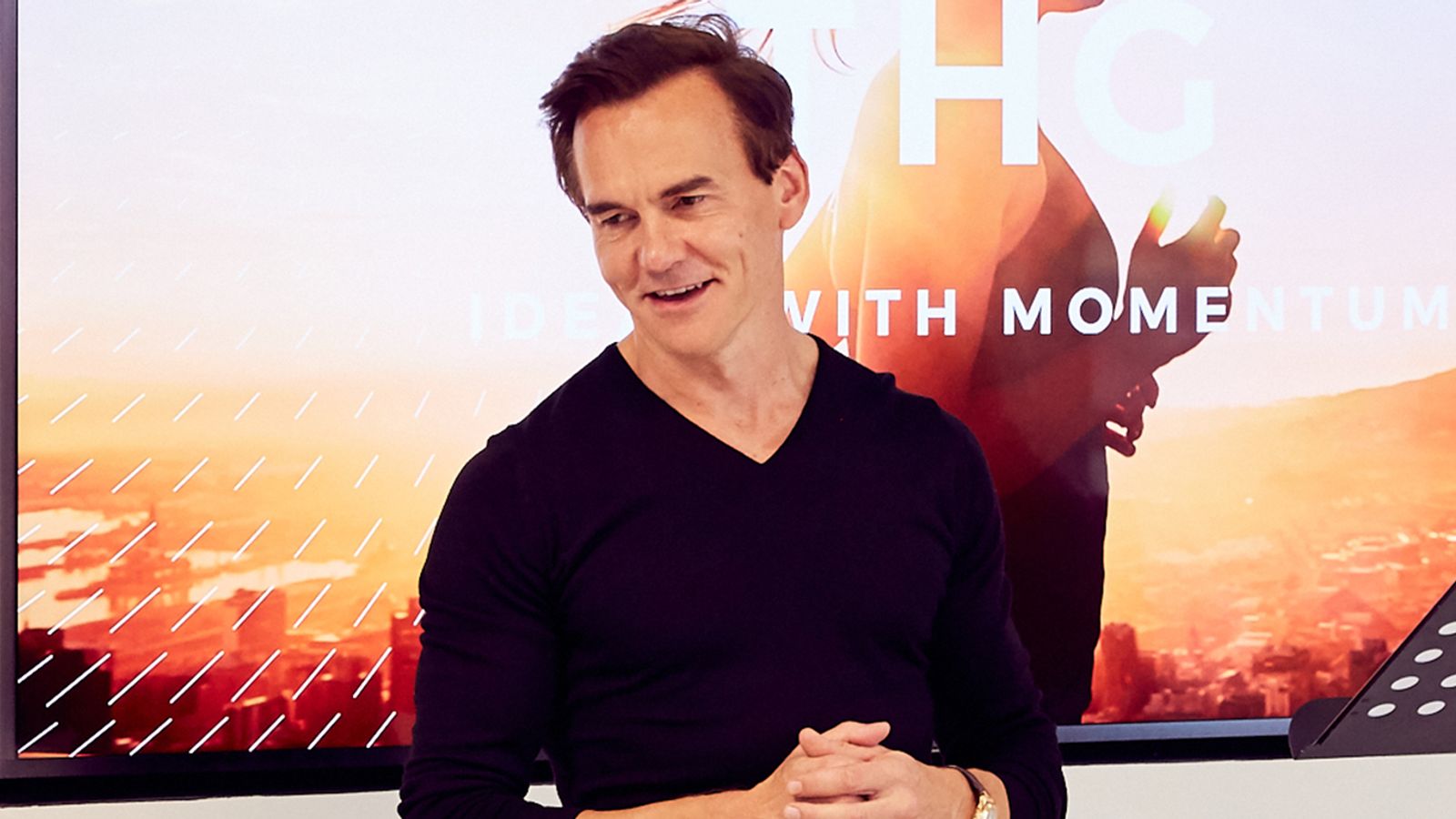 THG's chief executive Matthew Moulding