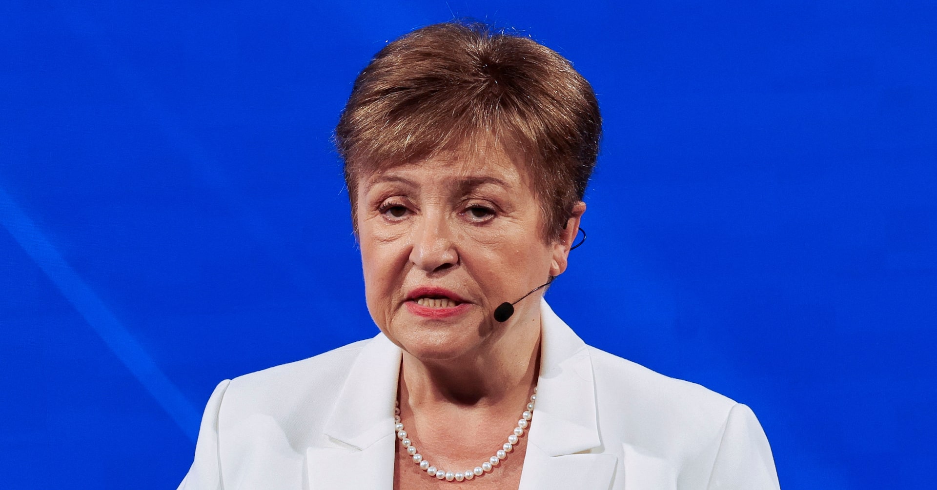 IMF chief says lack of retaliation against Trump tariffs aiding global growth