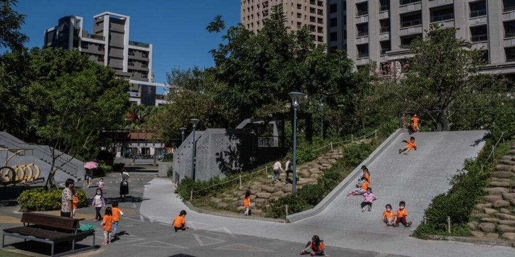 In Taiwan's Chip Capital, the Real Boom Is Babies