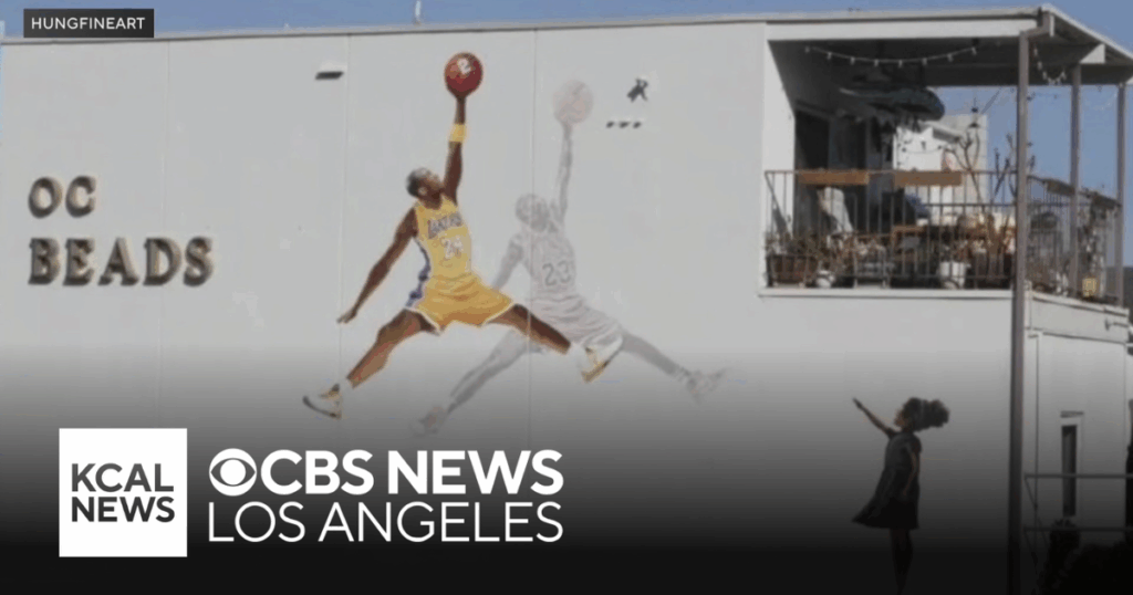 Kobe and Gianna Bryant mural removed from Dana Point business