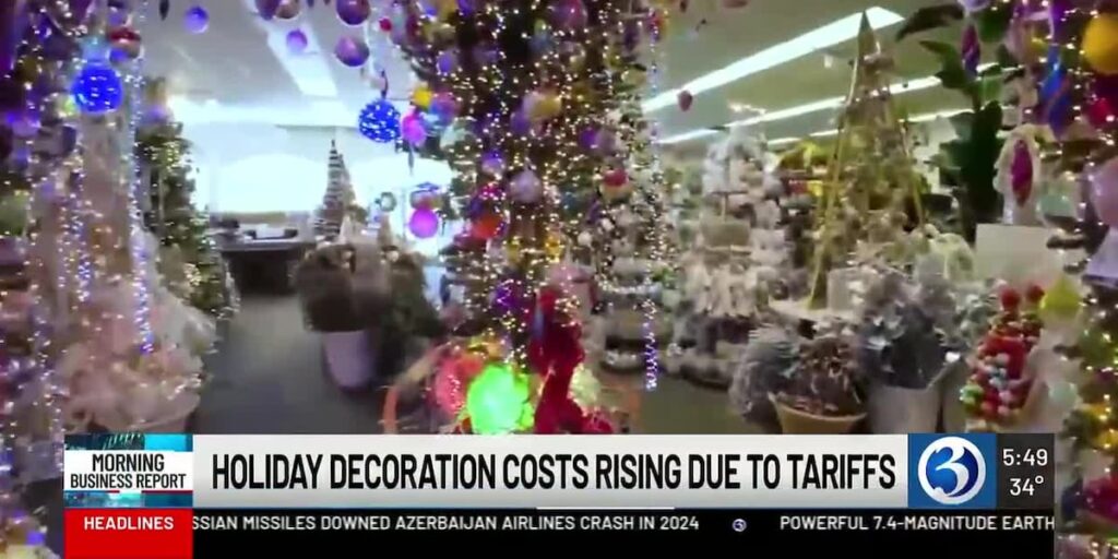 MORNING BUSINESS REPORT: Grocery Spending & Holiday Decor Costs Rise