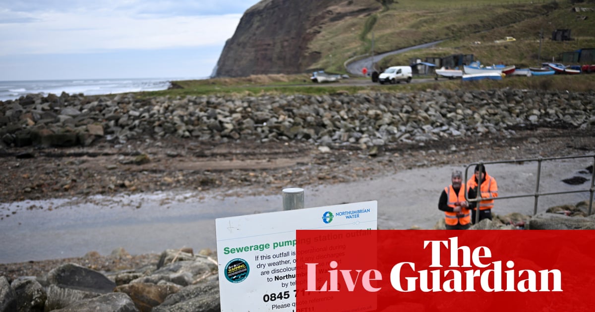 Millions of water customers in England face even higher bills; risk of winter blackouts falls – business live | Business
