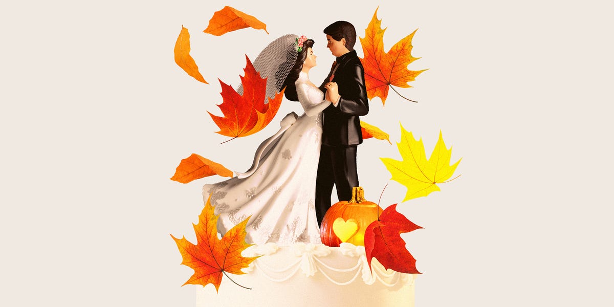 October Weddings, Fall Marriages, Are More Popular Than Ever