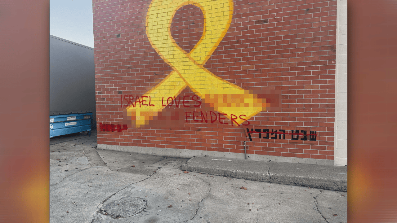 Palo Alto business vandalized with antisemitic language