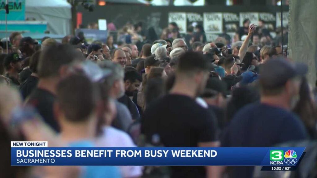 Sacramento events boost businesses with increased foot traffic