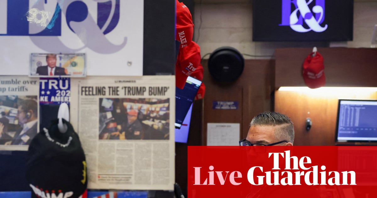 Stock markets hit by US regional bank worries and trade tensions – business live | Business