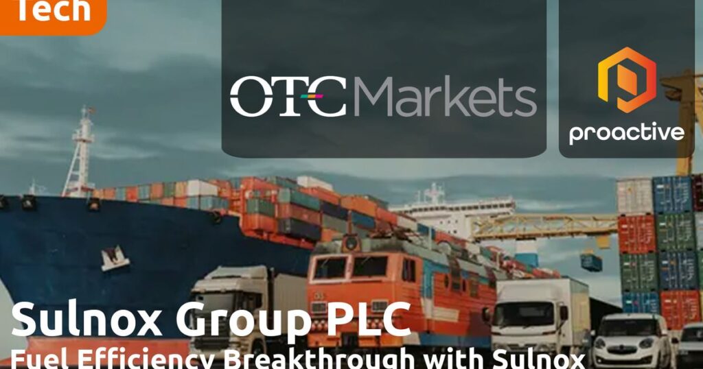 Sulnox accelerates global expansion with fuel-saving additives to cut emissions and boost efficiency