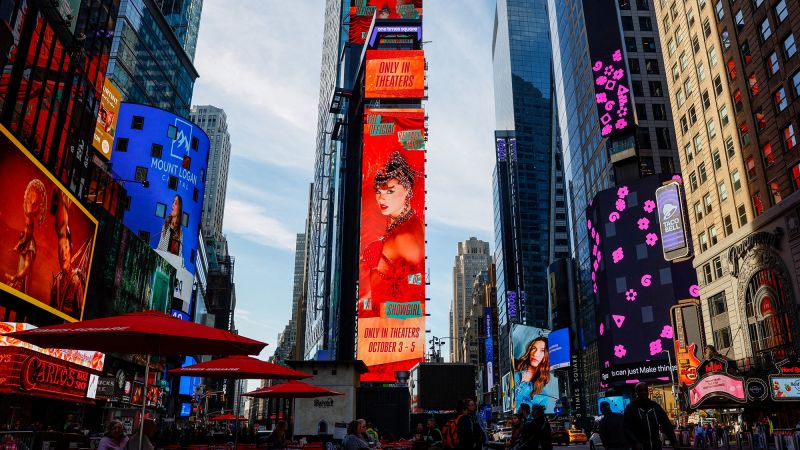 Taylor Swift brings ‘The Official Release Party of a Showgirl’ to AMC theaters