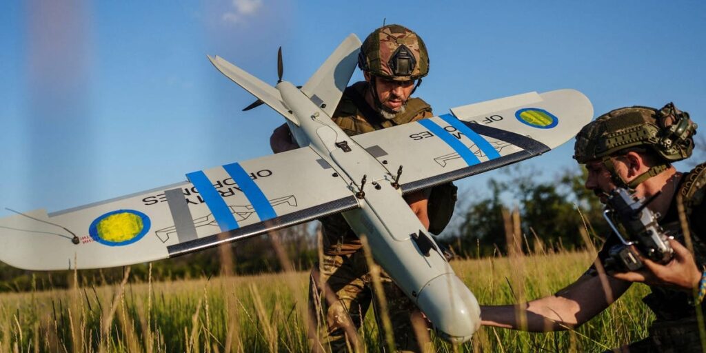 Ukraine's Electronic Warfare Fight Means Drone Pilots Must Sort Safe Paths
