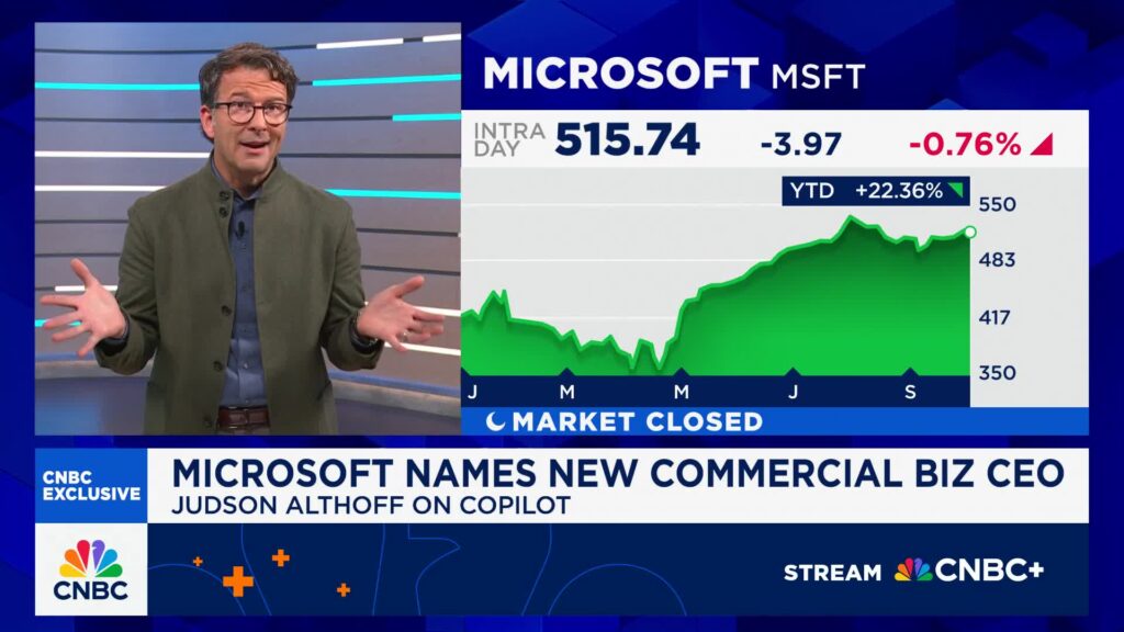 Watch CNBC's full interview with Microsoft Commercial Business CEO Judson Althoff