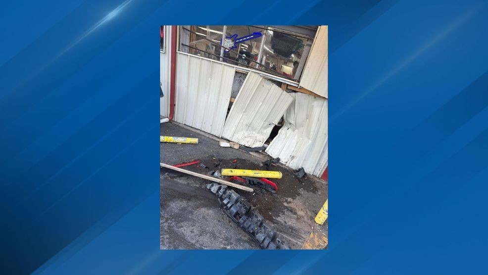 White Hall business sustains damage after hit and run