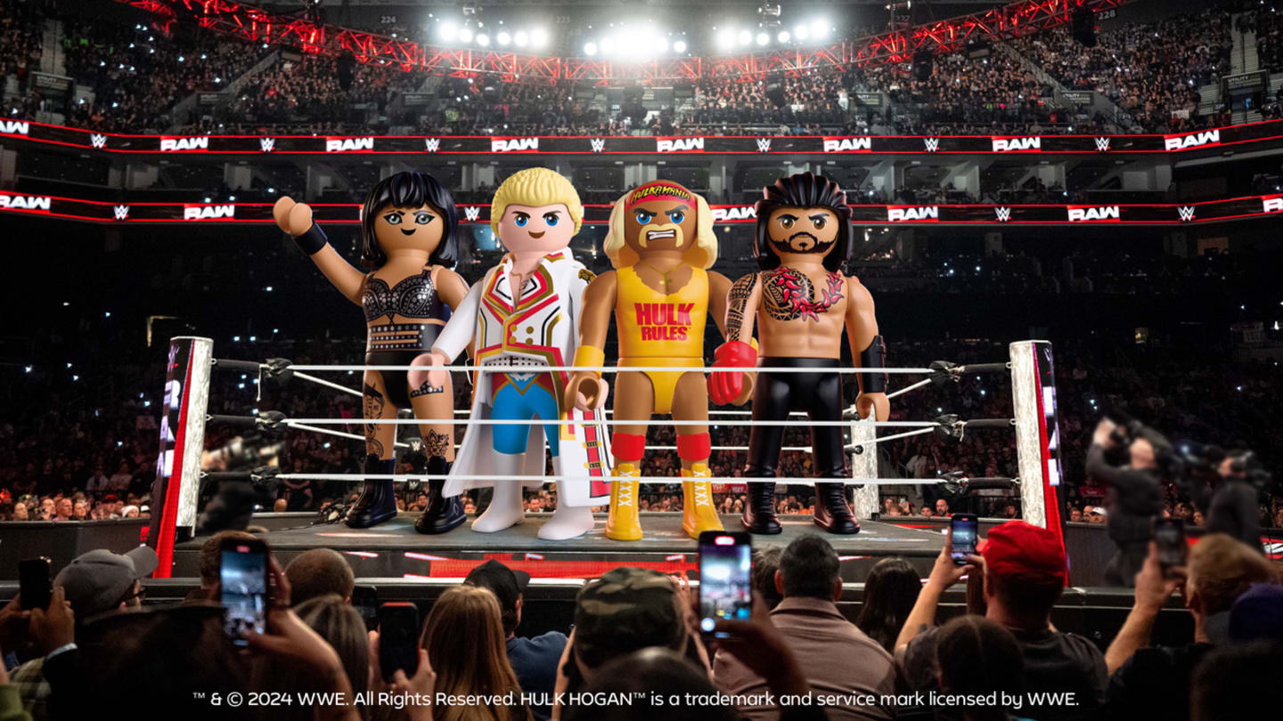 WWE And Playmobil Announce Partnership With Figures Releasing Next Year