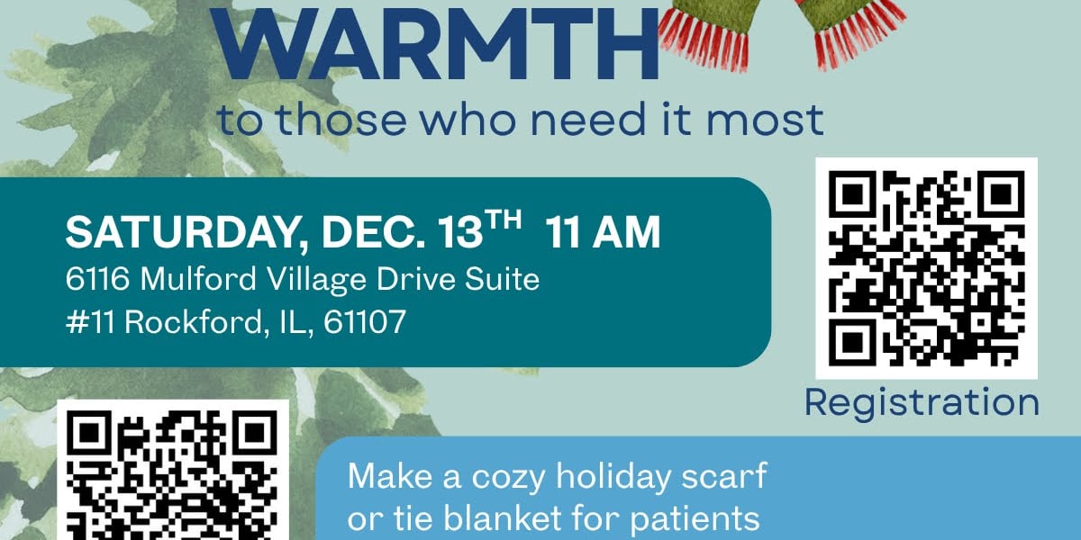 Rockford business, foundation warm hearts for holiday season