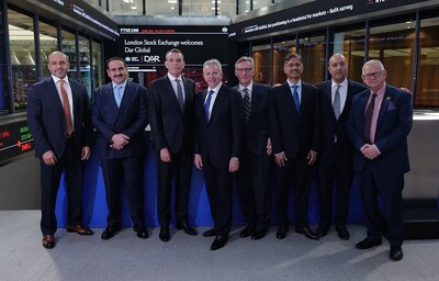 DAR GLOBAL RINGS THE LONDON STOCK EXCHANGE OPENING BELL, ANCHORING GLOBAL EXPANSION WITH LAUNCH OF 'LIVE ALL IN' SLOGAN