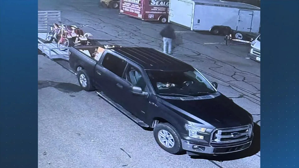 The East Bridgewater Police department is seeking the identities of three masked individuals who they say stole a dirt bike, Wednesday. Photo Credit: East Bridgewater Police