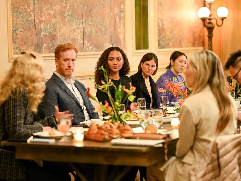 From left: Kevin Murphy, 
managing director at Sonoma Brands Capital; Yasmine Dahlberg, content strategist at The Business of Fashion; and Courtney McGuinness Somer, founder and CEO, Lake and Skye.