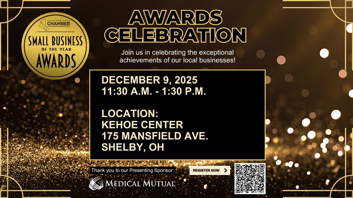 Richland Area Chamber small business awards set for Dec. 9