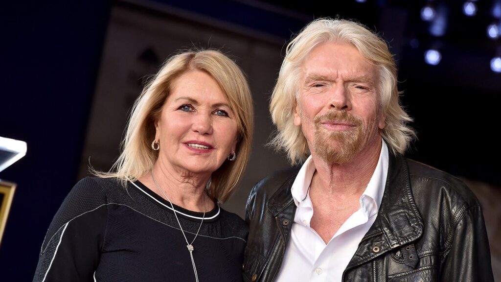 Richard Branson announces wife Joan has died at age 80 after 50 years together