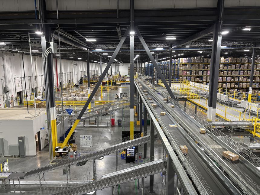 Walmart's Greencastle, Pennsylvania, fulfillment center