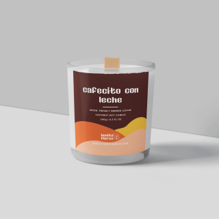 Bontia Fierce Cafecito Con Leche Candle
