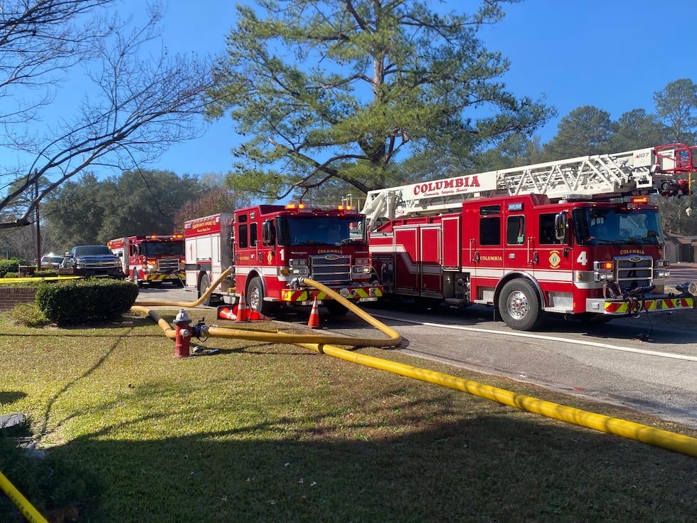Fire crews are currently on the scene Thursday afternoon, fighting a fire at a Columbia-area...