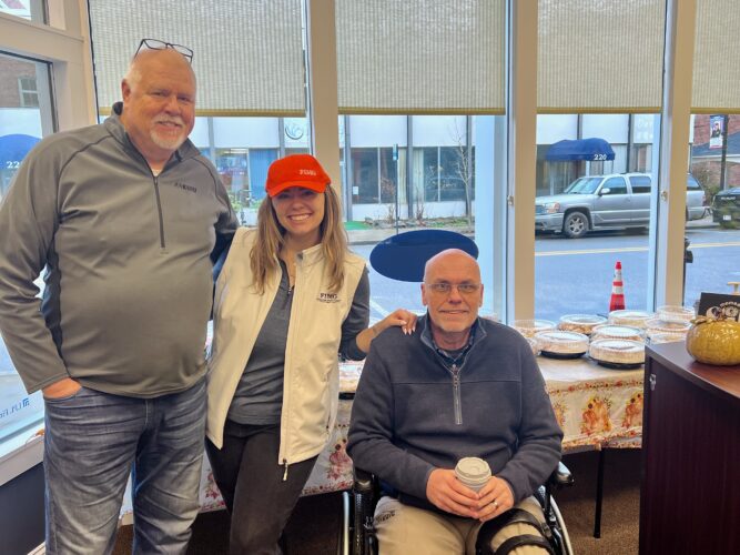 Business spreads spirit with annual pie giveaway | News, Sports, Jobs