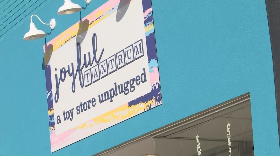 Joyful Tantrum is a Downtown Midland toy store that sells toys meant to spark real world...