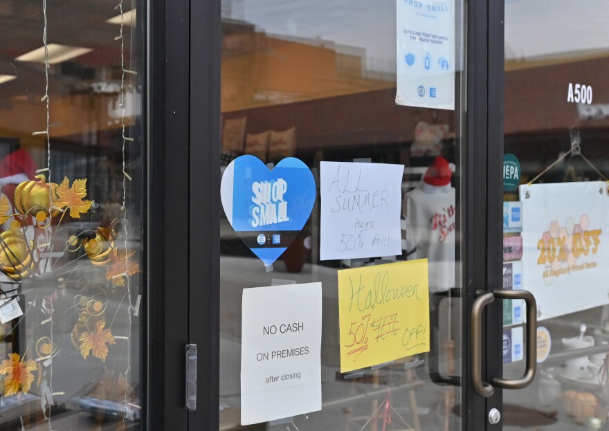 Businesses in downtown Wilkes-Barre prepared for Small Business Saturday ahead of the annual event.