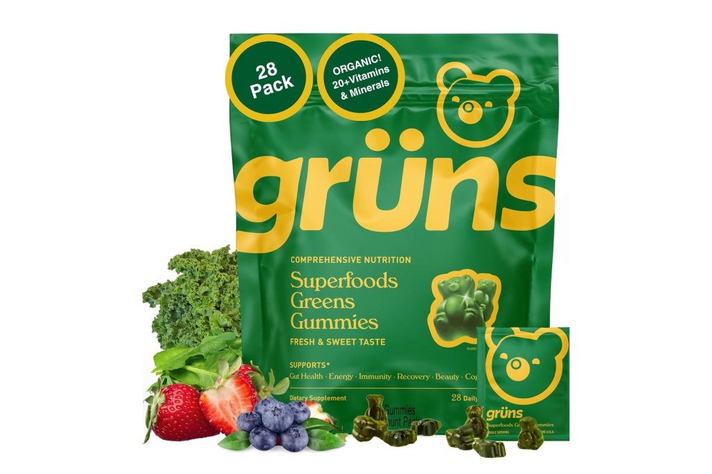 Grüns Adults Super Greens Multivitamin Gummies