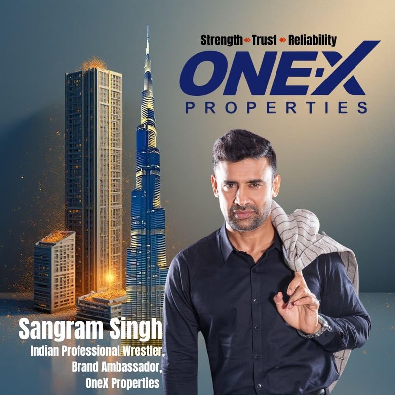 Actor–Champion Wrestler Sangram Singh Powers OneX Property’s Global Expansion as Brand Ambassador