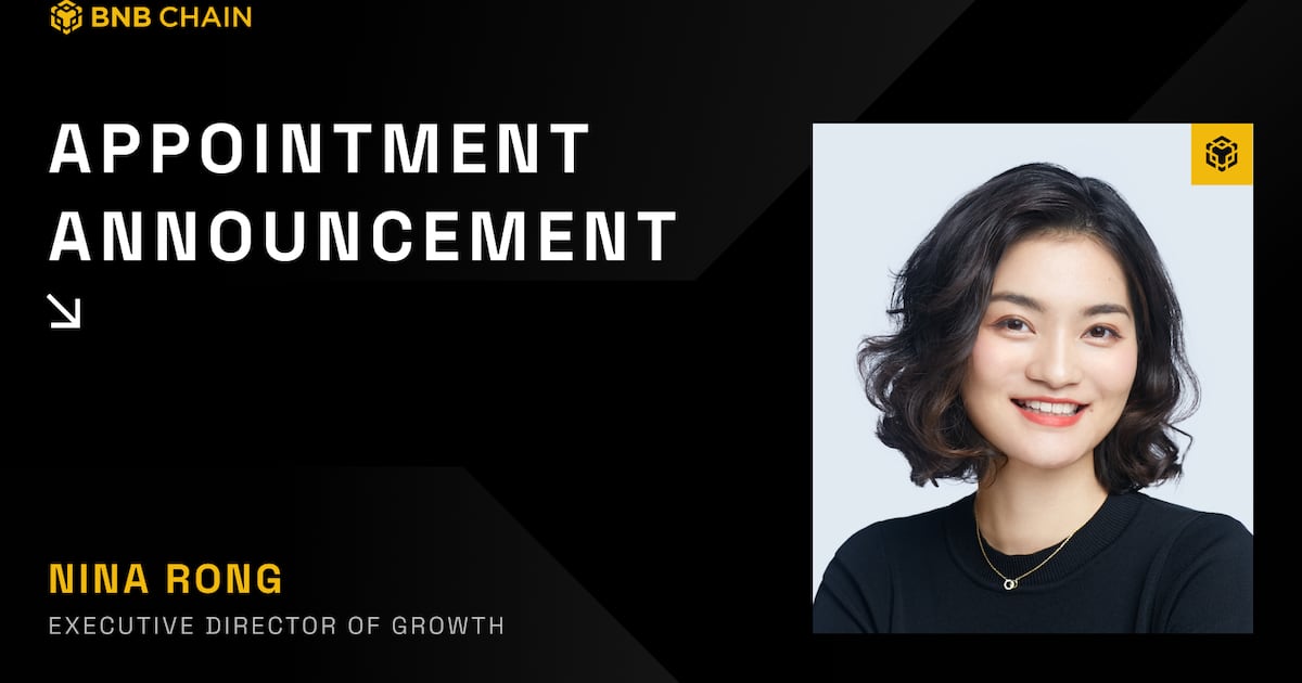 BNB Chain Appoints Nina Rong as Executive Director of Growth – DL News