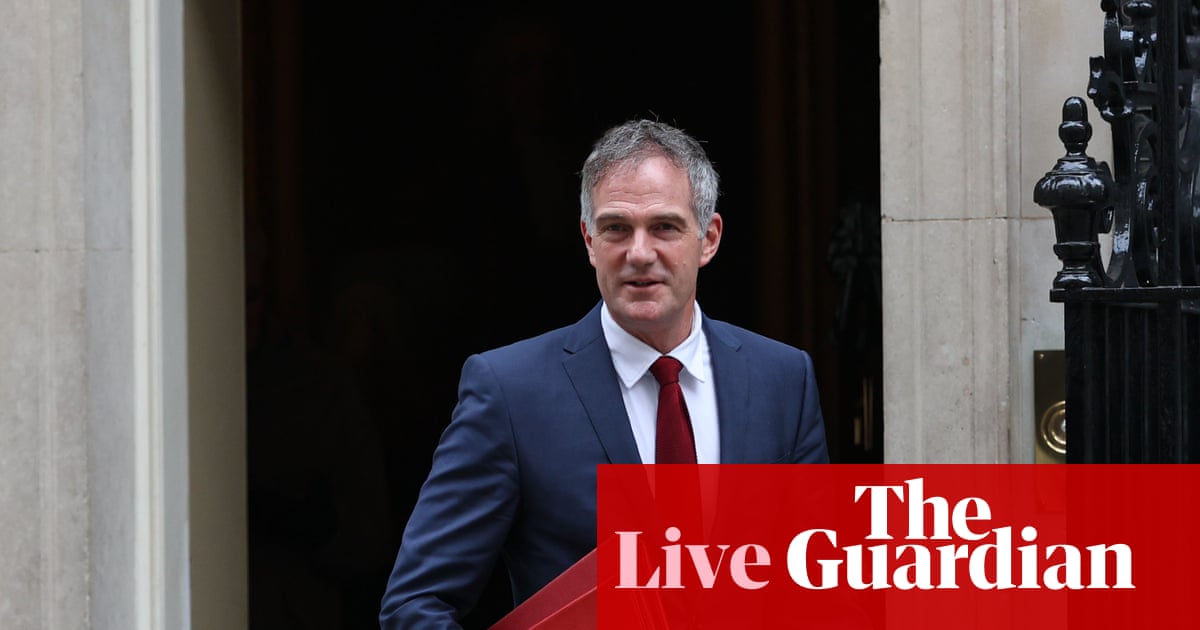 Business secretary dismisses claim ‘shambolic’ pre-budget uncertainty has caused hit to growth – UK politics live | Politics