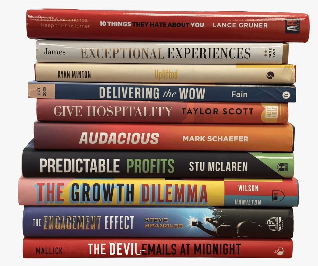 CX Expert’s Top Ten Business Books For 2025